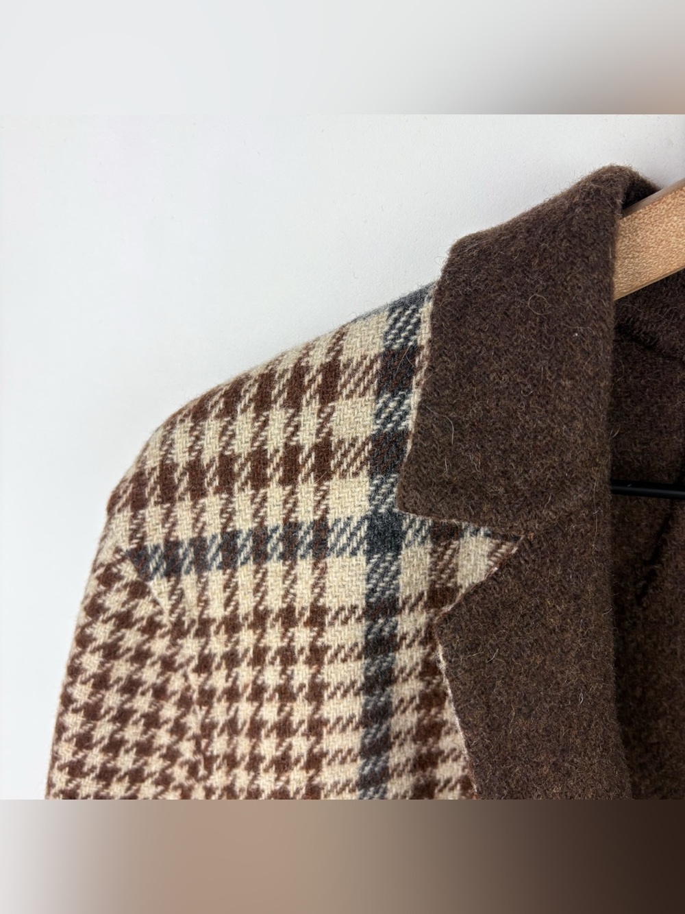 J. Crew Leighton Blazer Jacket Plaid Double Faced Wool Blend Nello Gori Italy 6 - Picture 4 of 7